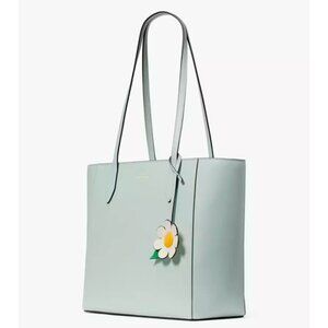 G Kate Spade Dana Tote Crystal Blue Saffiano KG581 Daisy Bag CharmNWT Purse $359